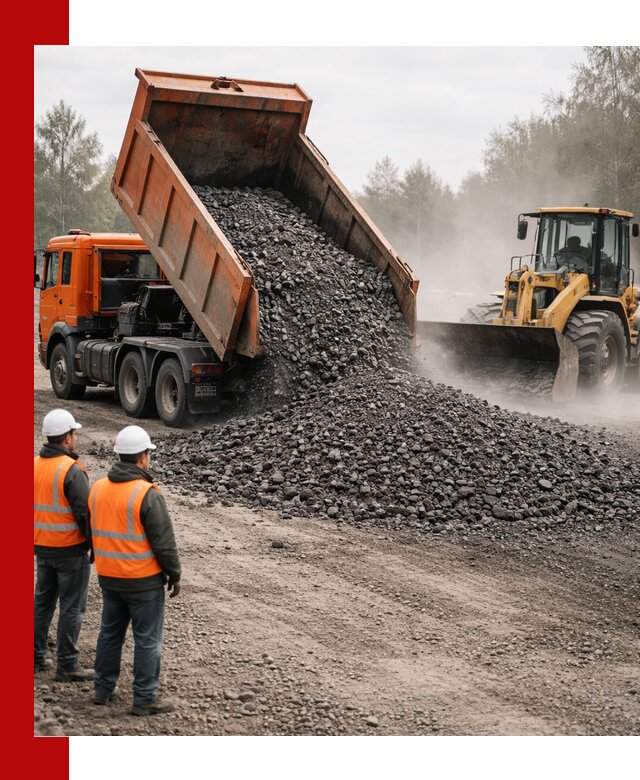 Доставка и продажа асфальтовой крошки в Выборге